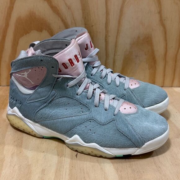 Mens Air Jordan 7 Retro SE Hare Shoes. CT8528 002 Neutral Gray Summit White 13 main image 6